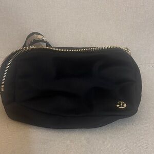 Lululemon Athletica Black Belt Bag